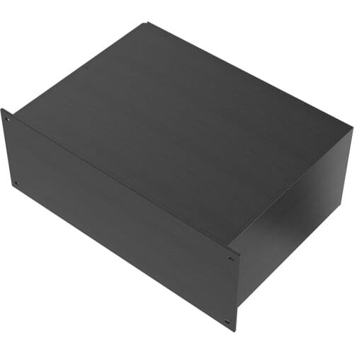 19 Inch Anodized Aluminum Cnc Machining Parts Box Rackmount Custom Service