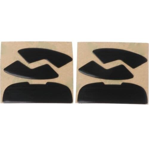 2Pcs 0.6mm Thickness Replace Mouse Feet Mouse Skates For Logitech G300 G300S