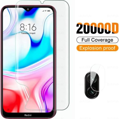 2 in 1 Matte Hydrogel Film For Xioami Redmi 8A On Xioame Redme 8 A a Protector Protective Screen Full Cover Film Camera Glass