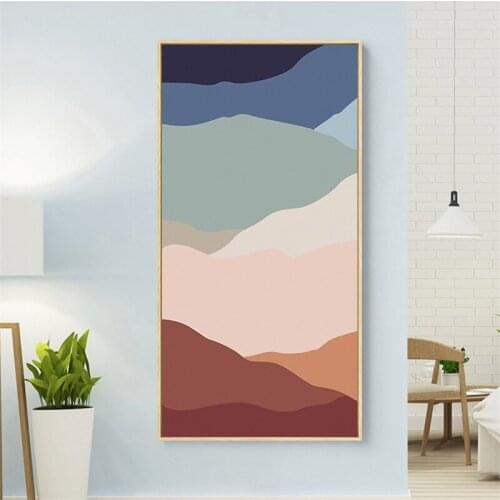 Abstract Wall Posters Modern Art Canvas Painting Color Prints Scandinavian Decorative Picture for Bedding Living Room Home Decor