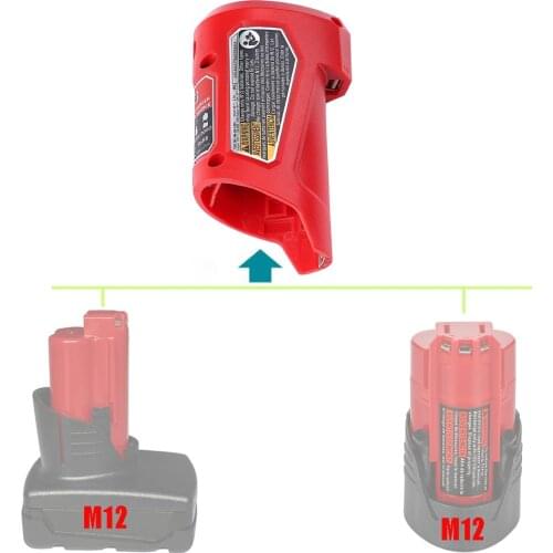 N12 Adapter Li-ion Battery Converter for Milwaukee M12 12V 10.8V Lithium Battery Charger DC USB Device Mobile phone Power Supply