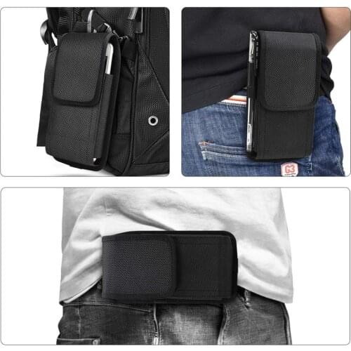 For Samsung Galaxy A20/ A10/A30/A50/A60/M30/M10/M20 Cell Phone Holster Case with Belt Clip Cover Other Smartphone