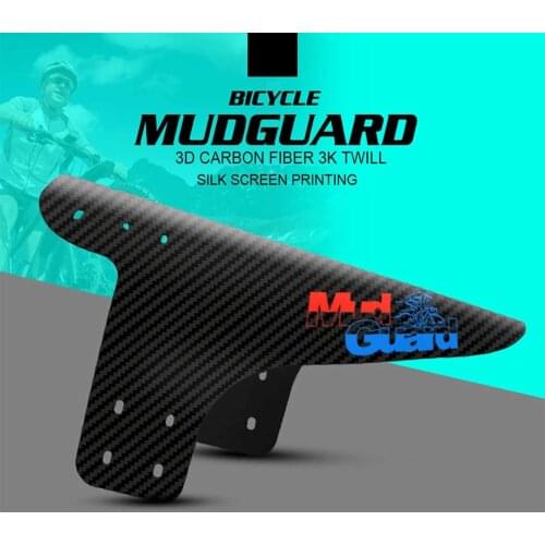 2 piece Design Bike Fenders 3K Carbon Fiber Design Light Weight Bike Parts Bicycle Mudguard wing Cycling Accessories