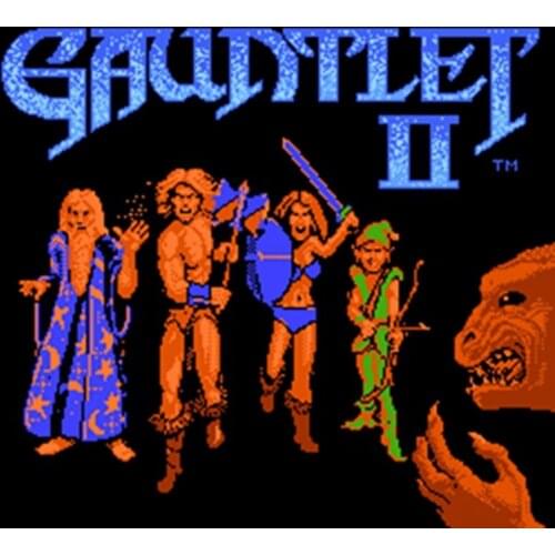 Gauntlet 2 60 Pins English Version Game Cartridge for 8 Bit 60pin Game Console