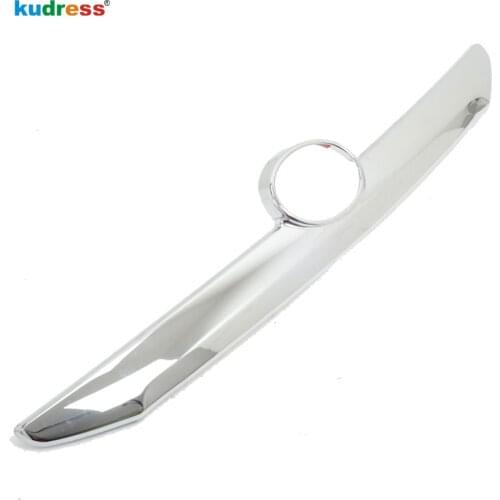 Rear Trunk Lid Cover Trim For Toyota Yaris XP150 Hatchback 2014 2015 Chrome Tail Gate Decoration Strip Car Styling Accessories