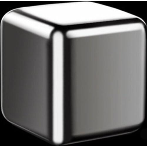 304 Stainless Steel Ice Cubes Metal Quick-Frozen Tartar Ice Granulator Wine Beer Cooler Chiller Whiskey Stones，Keep Cold Longer