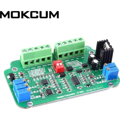 Pressure Sensor Module Weight Sensor Electronic Scale Transmitter 0-5V or 0-10V to 4-20mA Adjustable