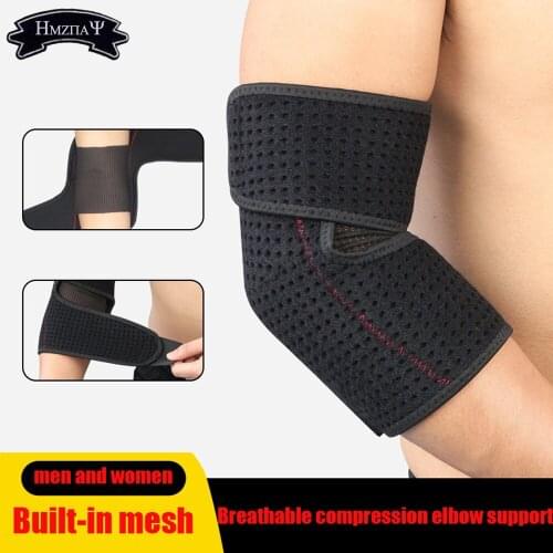 1PCS Anti-Collision Elbow Pads Breathable Winding Support Arm Protector Outdoor Basketball Tennis Fitness Sports Elbow Pads