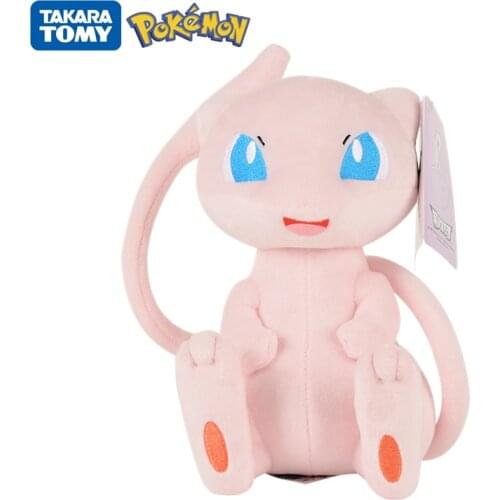 Original 25cm Pokemon Mew ミュウ Plush Toy Cute Cartoon Pikachu Magikarp Plush Doll Big Doll Pillow Rag Doll Child Birthday Gift