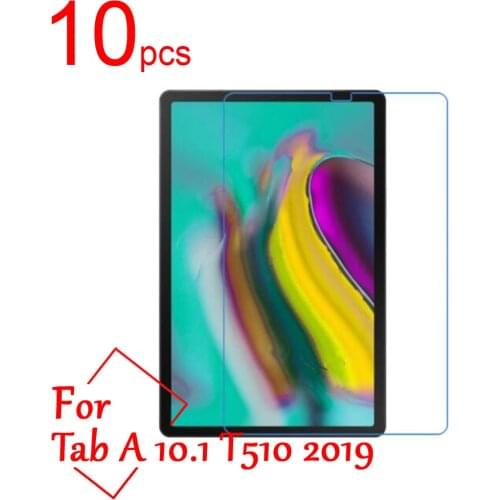 10pcs Clear/Matte/Nano LCD Screen Protectors Cover for Samsung Galaxy Tab A 10.1 T510 T515 P580 T580 T585 2016 2019 Tablet Film