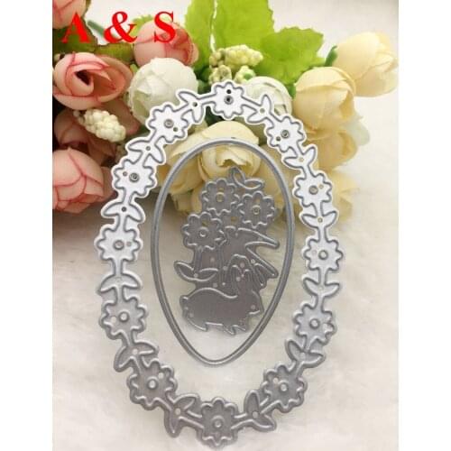 Q106 METAL CUTTING DIES Rabbit Bird Scrapbook card paper craft party decoration embossing stencil cutter