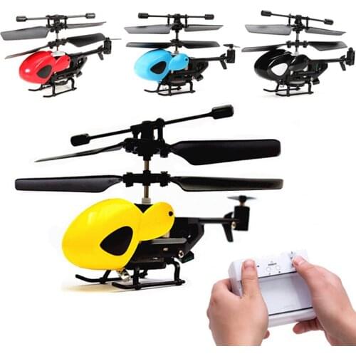 RC Helicopter Toy Drone Plane 2 Channels Mini Infrared Remote Control Aircraft Windproof Remote Control For Kids Children Toys