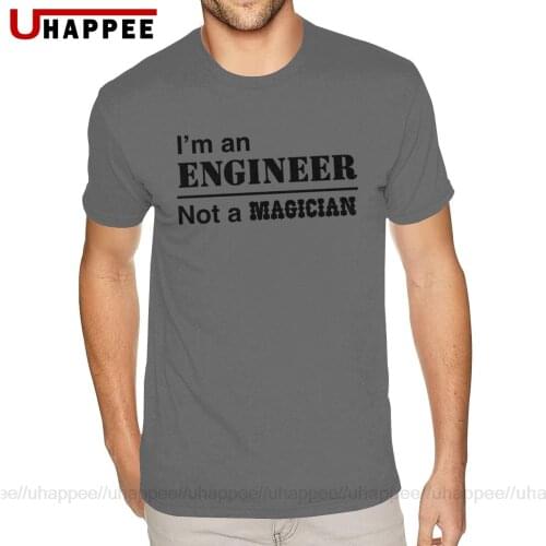 Christmas I'm An Engineer Not A Magician Shirts for Men 3-6XL Short Sleeve Ultra Cotton Crew T-Shirts