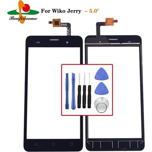 Touch Screen For Wiko Jerry Touch Panel screen Digitizer front glass Replacement