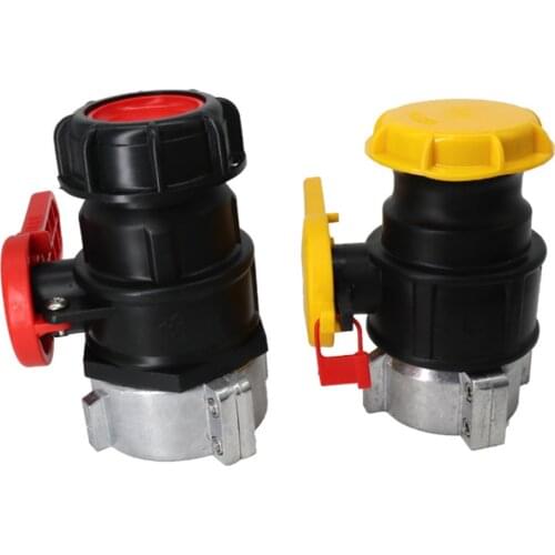 75mm 1000L Water IBC Tan1PC k Container Ball Valve Chemical Barrel Valve Acid and Alkali Resistant DN50 Ton Barrel Ball Valve