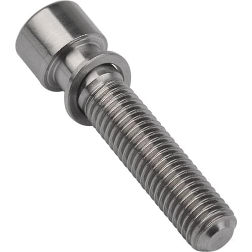 Xingxi M7 Grade 5 Titanium / Ti Bolts M7x32mm Inner Hexagon Column Head Custom Screw for Motorcycle Bike Parts
