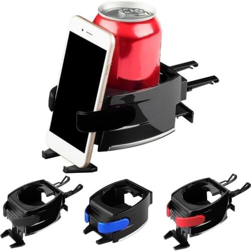 Universal Car Cup Holder Black Drink Stand Multifunctional Drink Holder Auto Hanging Cup Holder Car Interior Accessories