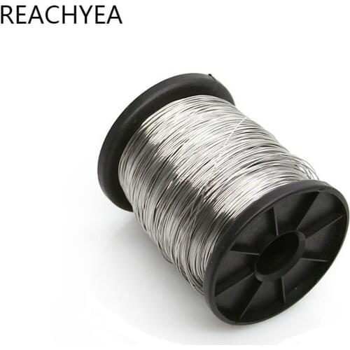 High Quality 304 Stainless Steel Wire Diameter 0.1/0.2/0.3/0.4/0.5/0.6/1.0MM Single HARD Wire Rope Cold Drawn Hard Cable