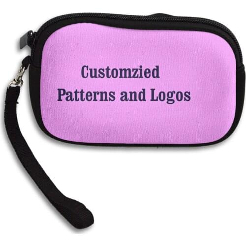 Customzied Women Wallet Clutch Coin Purse Ladies Keys Money Bag Mini Purse Female Small Wallet Thin Zipper Pocket Dropshipping