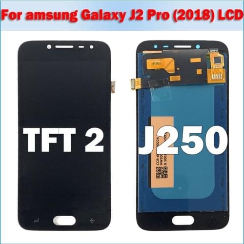 100% tested For Samsung Galaxy J2 Pro 2018 J250 SM-J250 Touch Screen Digitizer Assembly For Samsung j2Pro J250F LCD Display