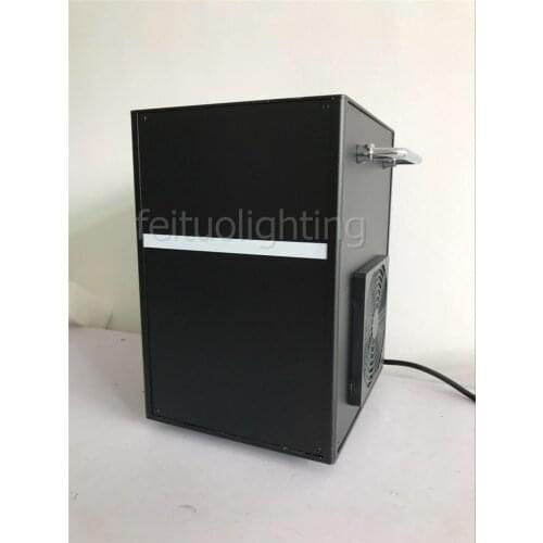 2pcs+flight case+10 Bags Powder Firing System 750w Cold Fountain Sparkler Fireworks Machine 1-5M Jetting Wedding Firecrackers