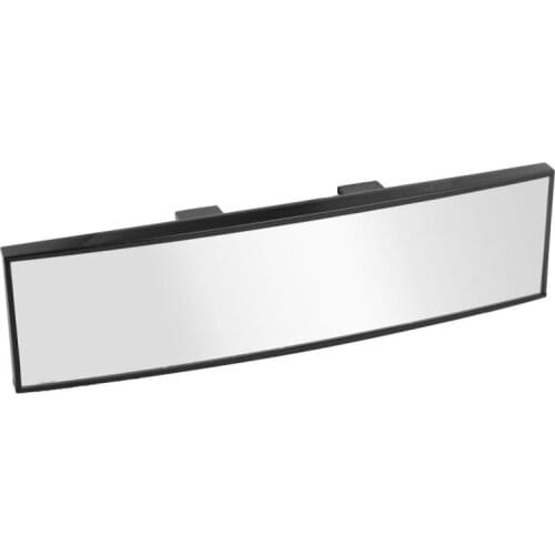 260mm Wide Curve Interior Clip On Rear View Mirror Universal 65mm