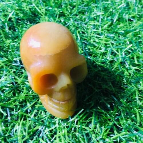 5cm Natural crystal quartz mineral crystal skull crystal carving home decoration