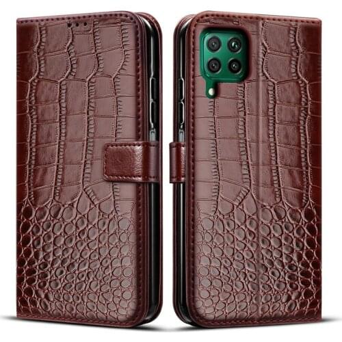 Wallet Flip Case For Samsung Galaxy A12 Cover Shockproof Magnetic Leather Stand Phone Protective Bag