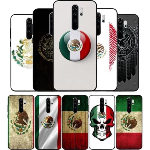 Mexico flag Phone Cover For Xiaomi Redmi note 9 8 7 6 5 4 Pro S for redmi 4A 4X 5 Plus 5A 7A Soft Silicone Case