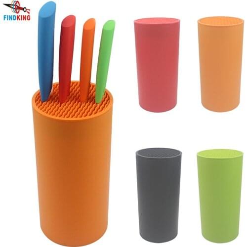 FINDKING Tool holder multifunctional plastic tool holder knife block knife stand sooktops tube shelf chromophous