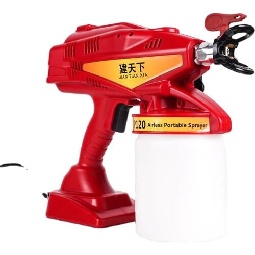 1000ML Cup Volume and 0.9L Maximum Flow Rate Electric Portable Spray Gun - JTX-P120