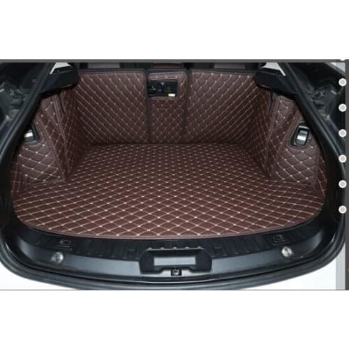 Good quality! Full set car trunk mats for BMW 5 Series GT F07 2016-2010 waterproof boot carpets cargo liner mats,Free shipping
