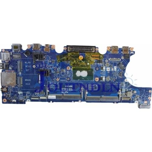JOUTNDLN FOR Dell Latitude E7470 Laptop Motherboard VNKRJ 0VNKRJ CN-0VNKRJ AAZ60 LA-C461P DDR4 W/ i7-6600U CPU I