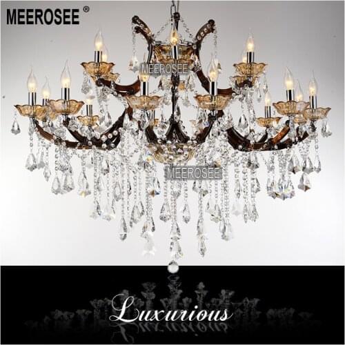 Classic Crystal Chandelier Lighting Large Cristal Lustres Light Fixture Chandelier Fitting Crystal for Hotel Project lampadari