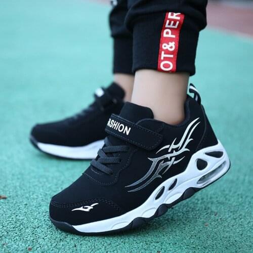 2020 Big Children Sport Shoes For Boys Kids Casual Shoes Light Breathable Sport Running Sneaker Girls School Trainers Autumn