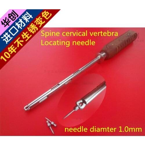 Medical orthopedic instrument Spine Anterior cervical vertebra Locating needle holder screw Display needle Left Right show pin