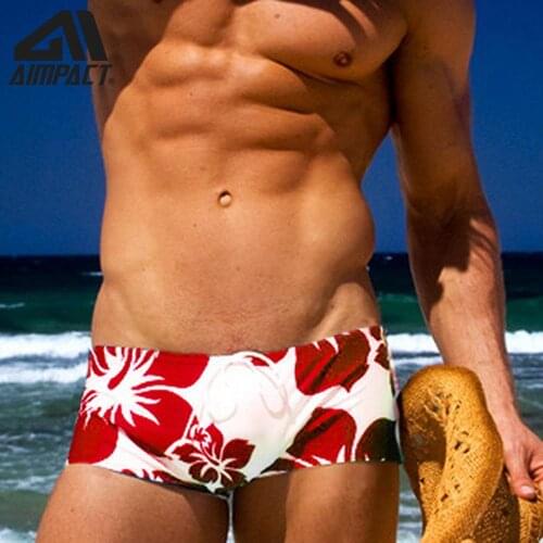 Mens Trunks Swimsuits Sexy Swimsuit Swimwear Men Mens Swim Beach Shorts Swimming gay Swimsuit Man Surfing Summer Sexy AIMPACT