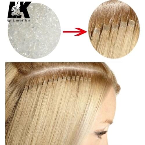 Wholesale ITALIAN Keratin Glue Grain For Hair Weft Keratin Glue Granule White Color For I Tip/ U-tip Hair