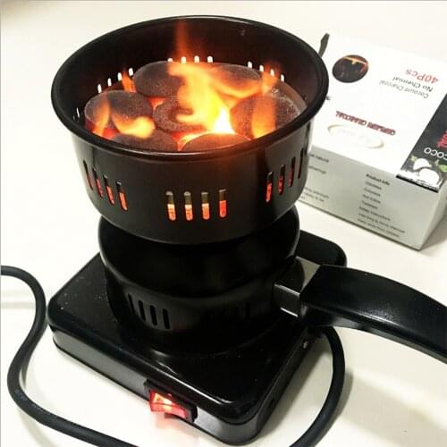 Portable Hot Plat Fast Burning Shisha Hookah Charcoal Burner Coal Heater Electric Heater Stove BBQ Grills Kitchen Tool