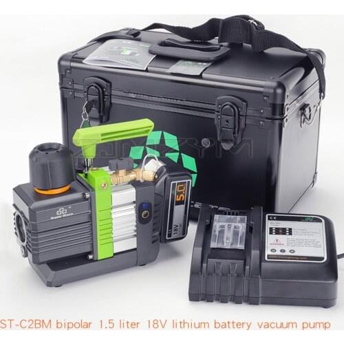 ST- C2BM Vacuum Pump 1.5 L Smart Vacuum Pump Double Cylinder Brushless Motor Pump Lithium Battery Rechargeable Explosion-proof