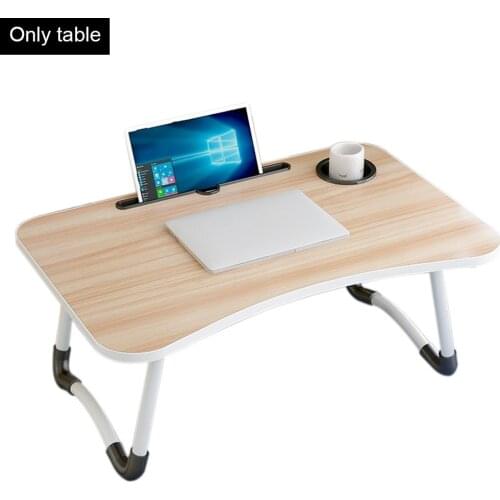 Foldable Laptop Table Portable Standing Bed Desk Bed Laptop Multipurpose Indoor Table Books Holder For Bed Living Room Floor