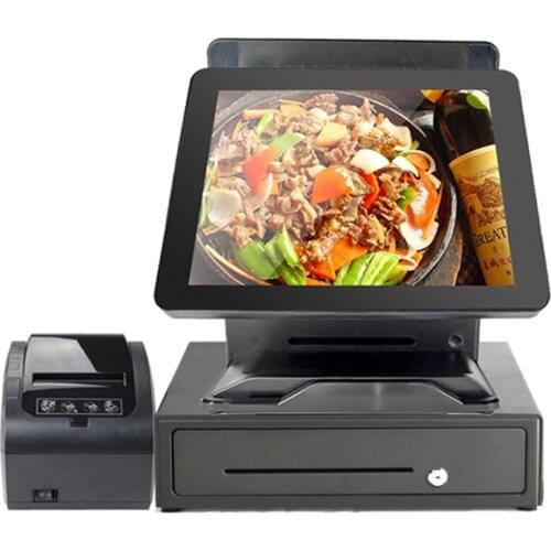 Factory Price all in one 15 inch touch screen pos terminal complete pos point of sale system tablet restaurant pos system