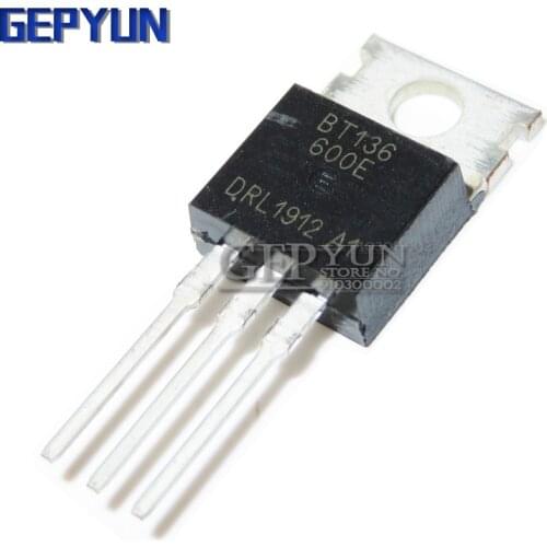 100PCS BT136-600E BT136-600 TO220 TO-220 BT136 Gepyun