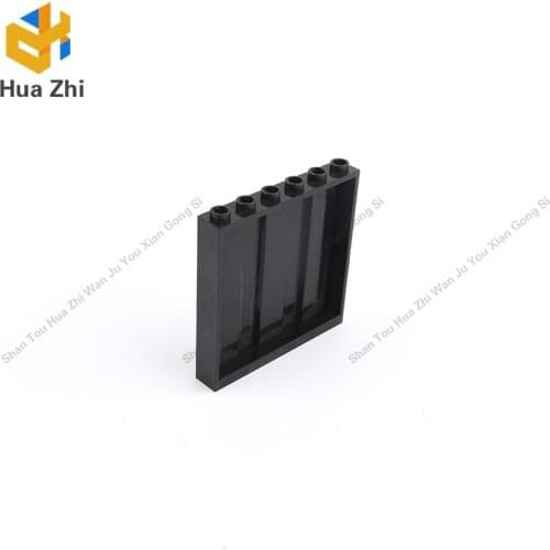 "Building Blocks Parts 23405 4PCS Panel 1 x 6 x 5 [Vertical Corrugated] LEGOING MOCS Education"