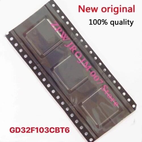 5pcs GD32F103CBT6 GD32F103 STM32F103CBT6 STM32F103CB 32F103CBT6 128KB QFP-48