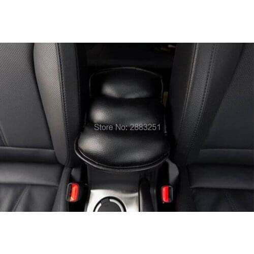 Car styling Car Leather Central Arm Rest Seat Box Padding for Ford mondeo kuga fiesta Focus2 3 ecosport fusion mk4 accessories