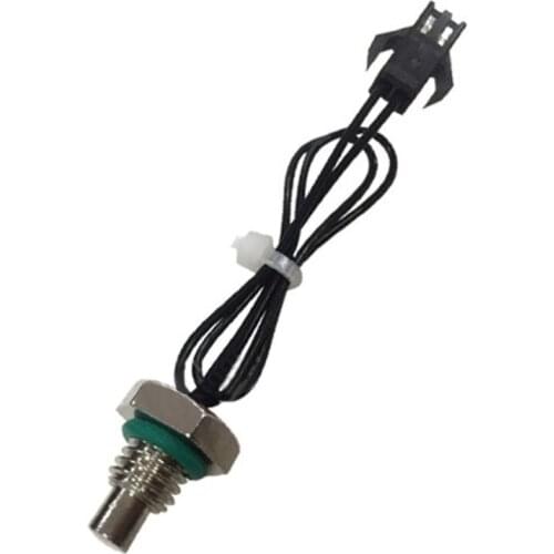 Wall Mounted Tube Clamp Type NTC Temperature Sensor Probe Head M8 Thread Line Length 150mm SM-2Y High Accuracy U1JE