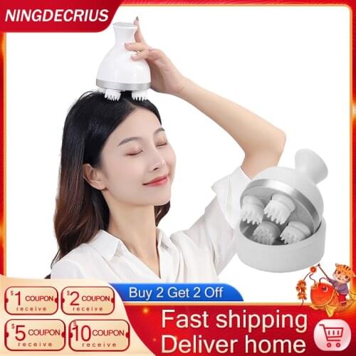 Electric Scalp Head Massager Health Care Body Massager Relaxing Relieve Fatigue Prevent Hair Loss Relieve Massager