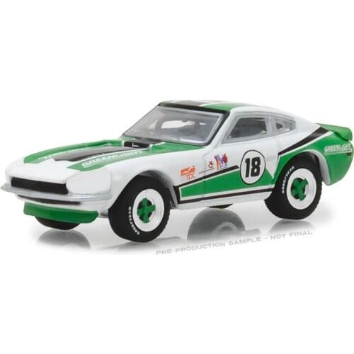 GreenLight 1:64 1970 Datsun 240Z Trade Show Alloy model car Metal toys for childen kids diecast gift
