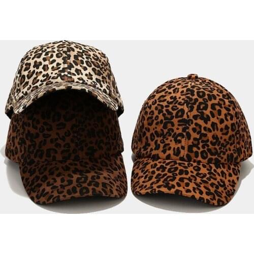 Leopard Print Baseball Cap Adjustable Men Women Fashion Sport Traveling Breakdance Hat Casual Unisex Hip Hop Caps Visor Hats